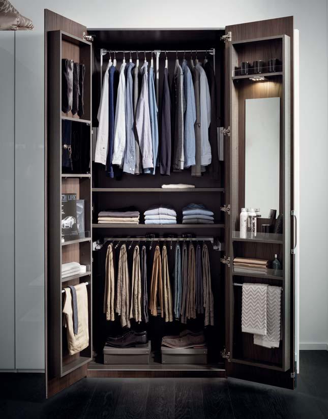 of extra space, compartments and clever solutions for your