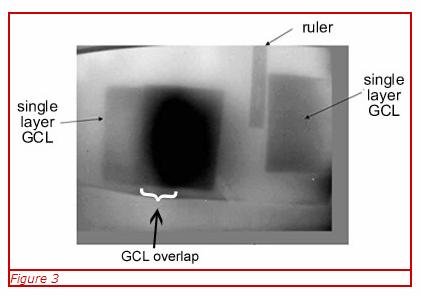 question: is there anything that can be done to detect whether GCL panel separation has occurred under exposed geomembranes on existing projects, without having go the disruptive route of cutting