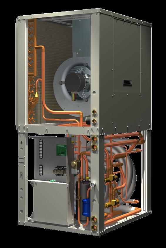 9 ENERGY STAR, AHRI, CSA, CE Nordic Water to Air & Water Heat Pump The TF Series is a triple function geothermal heat pump.