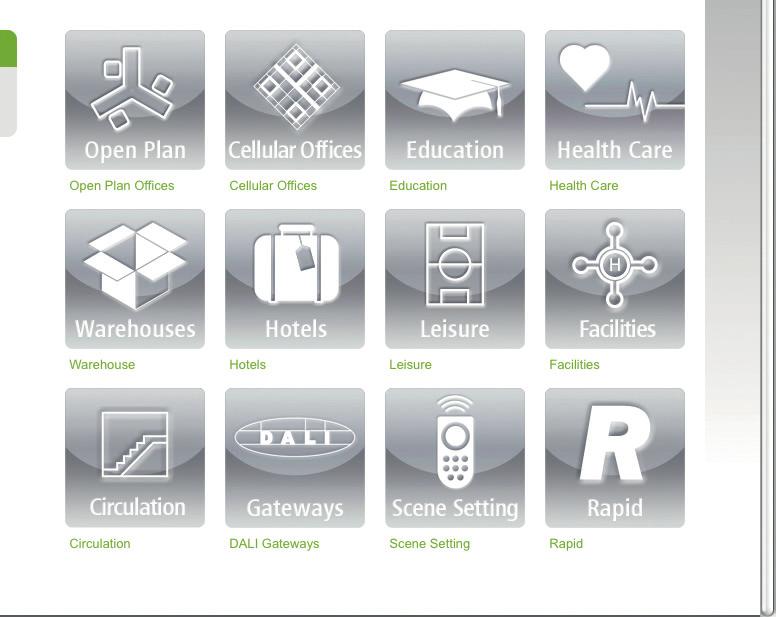 CP APPs has an intuitive menu, which allows you to navigate simply and quickly towards your solution.