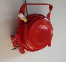 Secondary Fire Suppression Agent Detects and activates from fires within the container.