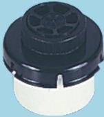 Ideally suited for applications requiring indication of several different functions. Dia.=51 (body) D=41 (behind panel) Mounting hole=28 Dia Panel thickness=6.