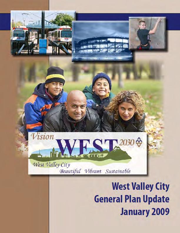 Examples West Valley City End Result 162 page document (excluding appendix) Sections include: Introduction & Administration Land Use Economic Development Urban