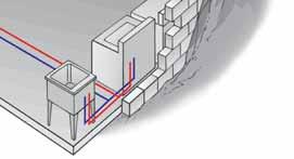 Quiet When installed using manifolds, PEX can be run in long lengths with smoother bends, meaning less water line noise. PEX also does not amplify sound as readily as copper tube.