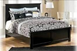 and full beds also available (see youth section) Beds available: B138 Maribel Casual cottage design in a solid black finish Drawers