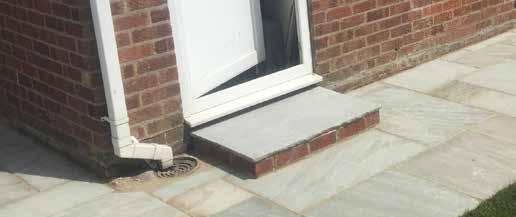 step as shown costs 305 inc VAT A Classic back door step