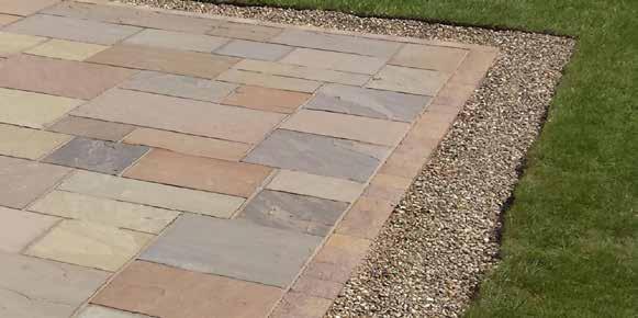 The Deluxe edgings are the finest Marshalls fairstone natural stone setts and are 100mm 100mm or in old money (4inch x 4inch) Deluxe edgings cost 40 per meter Classic