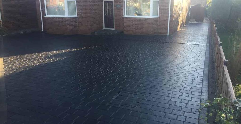 Premium Driveways 155/m2 Marshalls Drivesys Split Stone Basalt A premium driveway is installed to the same high standard as our other block paving driveways, except instead of jointing sand it use a