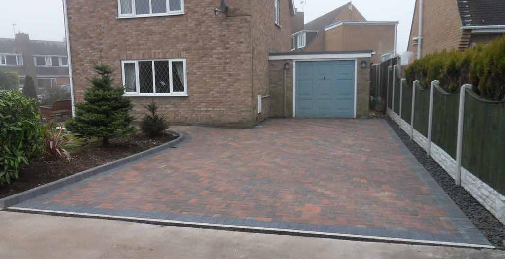 Standard Driveways 105/m2 Marshalls Driveline 50 Brindle A basic Driveway is installed to the same high standard as all our other driveways and includes a 10 year guarantee.