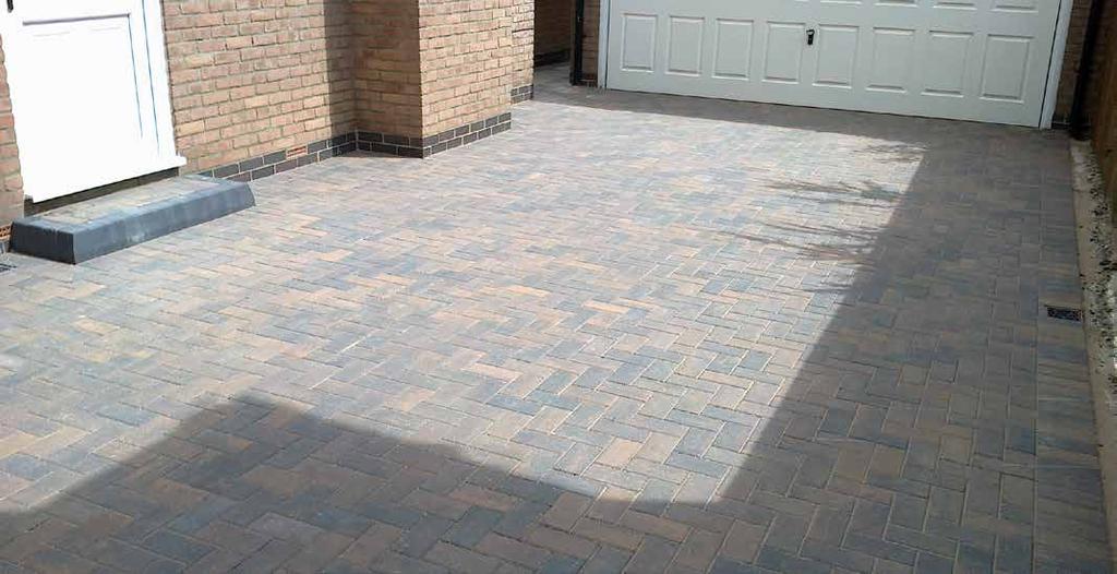 Standard Driveways 105/m2 Marshalls Driveline 50 Bunt Ochre A basic Driveway is installed to the same high standard as all our other driveways and includes a 10 year guarantee.