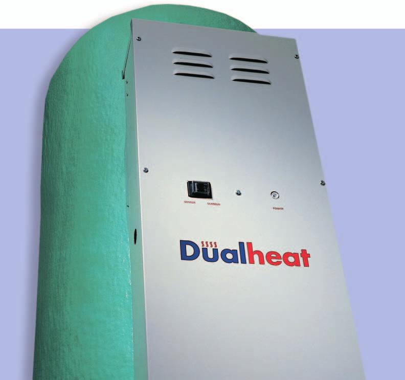 Dualheat Combination Boiler Combination Boiler Dualheat Dualheat is an electric combi-boiler that provides domestic hot water and powers wet radiator systems.