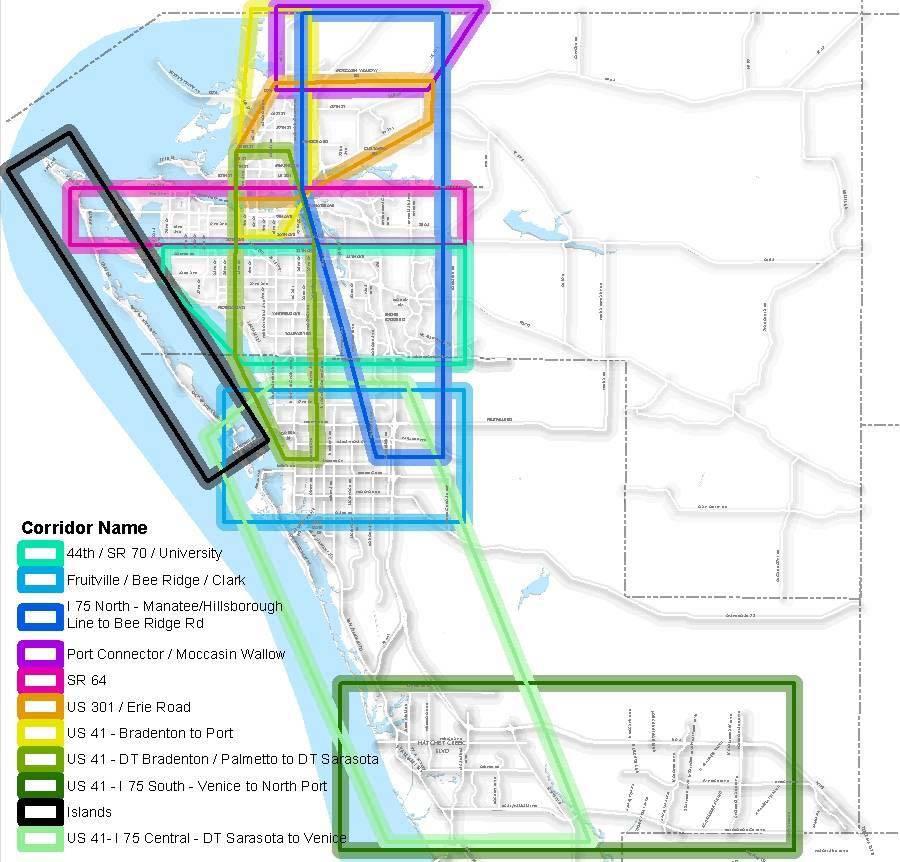 The following provides a breakdown of the transit supportive development analysis and specific recommendations for the corridors to focus transit supportive development on.