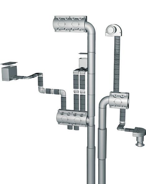 The system components: Perfection down to the smallest detail Supply air element For installation in floors, walls or ceilings;