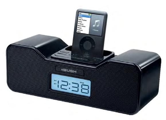 Dual Alarm Clock Radio For ipod