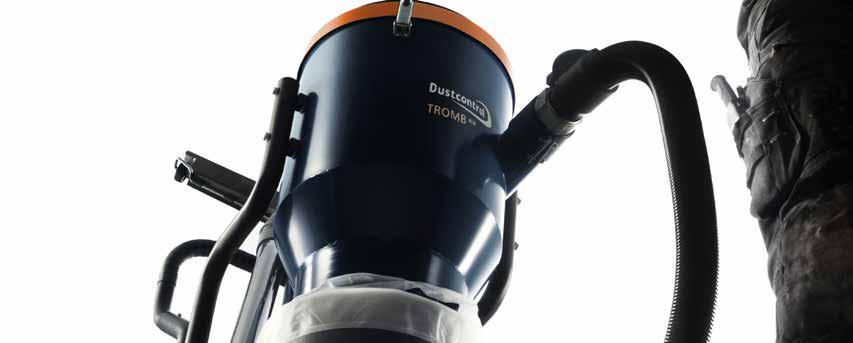 Single-Phase Dust Extractors DC Tromb 400 The DC Tromb 400 is designed to meet modern safety requirements and