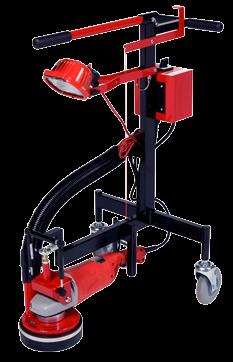 HUM-B EDGE GRINDER Our Hum-B floor surfacing and polishing equipment covers more square feet in less