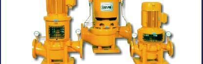 The double suction design Used as circulating pumps for seawater and fresh water.