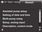 The two new features give you the details of the pump s performance since the day it was installed as well as the