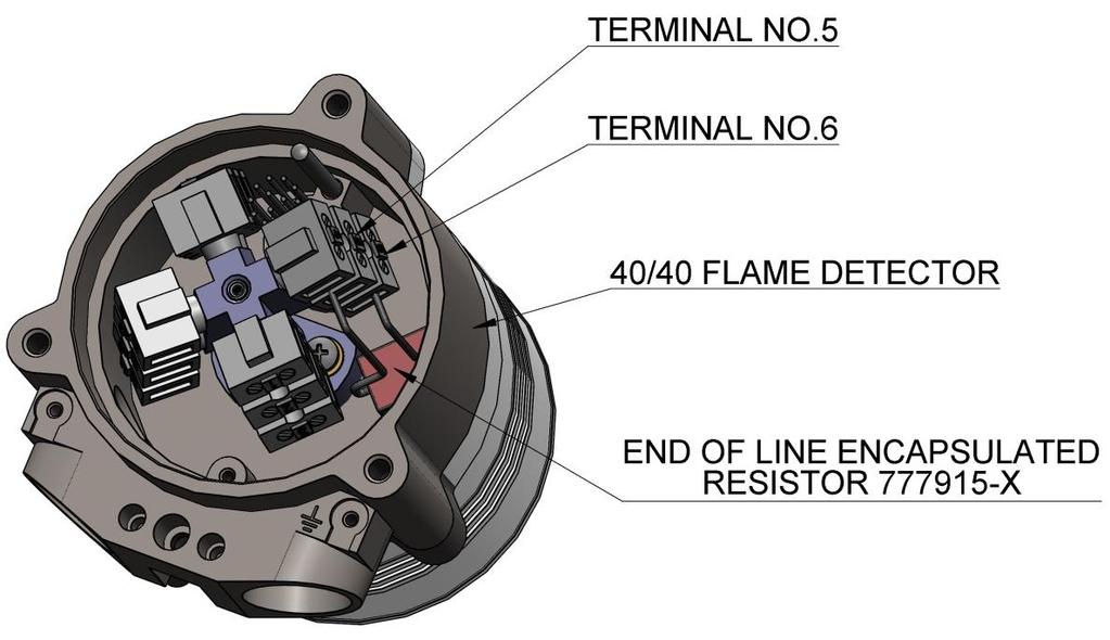 Resistor Installation Figure 1: End-of-Line
