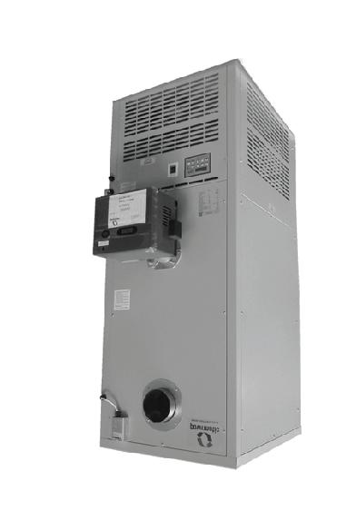 2.3 Basic Unit Fan / Limit stat Exhaust Flue Burner Data Plate MC200 Controller High Limit Reset Electrical Connections (behind cover) 2.