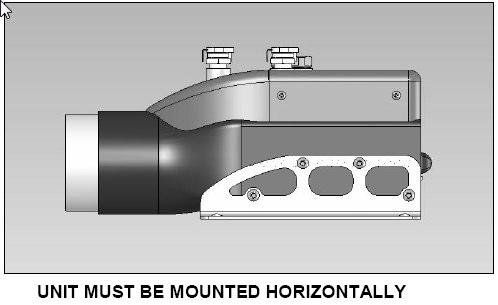 ELIMINATE HEAT INDUCED FATIGUE Professional Liquid Cooler Instructions LOCATION AND MOUNTING: 1) This unit must be mounted horizontally with both mounting angles on the same plane as the floor.