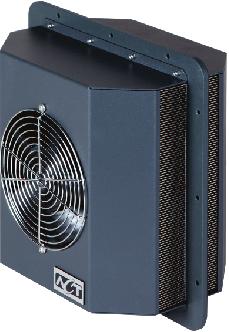 ACT-HSC HEAT SINK COOLER SERIES Passive sealed enclosure coolers consisting of two high performance, aluminum finned heat sinks bonded to the opposite sides of a common mounting plate High