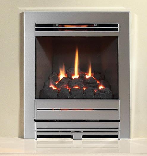 2kw Heat Output One of the most efficient fires available to buy Glass front helps provide high glow in ceramic fuel bed at low settings