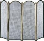 Code 2067: 660 (H) x 760 (W) DYNASTY Pewter 3 panel screen 660