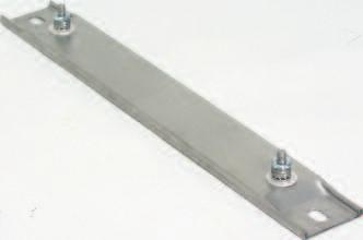 1-1/2" 5/16" (38.1 7.94 mm) Channel Strip Heaters with T1 Terminals Standard (Non-Stock) and Stock Sizes and Ratings CHANNEL STRIP 6 152.4 150 21 3 CSH00316 CSH00583 8 203.