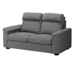 IKEA PRESS KIT / OCTOBER 2018 / 10 PE688965 PE688979 PE689452 PE689543 LIDHULT Loveseat $599 Cotton/polyester/rayon removable cover. Imported.