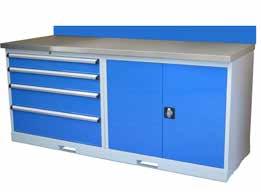 Included Full Range on Pages 52-53 CHD-24DST CHD-27DST CHD-47DST CHD-CCST CHD-4DCST CHD-7DCST CWB-202SB CHD-WB CHD-CAB 2 x 4 Drawer Cabinet Workstation with Stainless Top 2 x 7 Drawer Cabinet