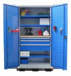 1010 Series Storeman Workstation Cabinets with Metal Doors High quality powdercoat
