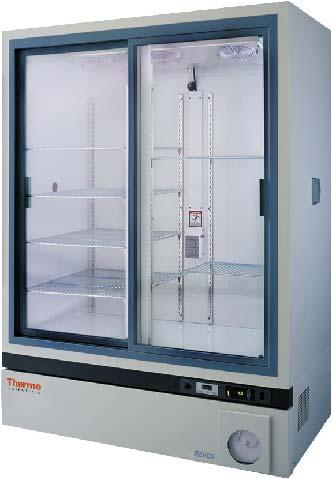 ORDERING INFORMATION Chromatography Refrigerators Temperature Range: +1 C to +8 C, factory preset to +4 C (auto defrost) Int. Dimensions* Ext. Dimensions* Cu.Ft.