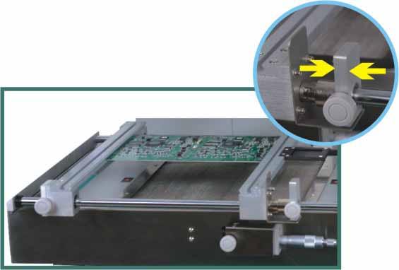 The flexible PCB supporting rod can effectively fix PCB and absorb the expansion force resulted