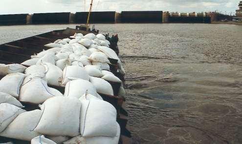 barrage (1993) Transport and Installation Installation with