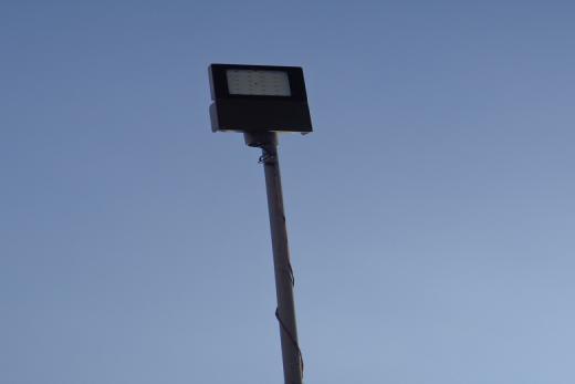 Earlier 150 Watt Conventional fixtures were used for the lighting in campus area.