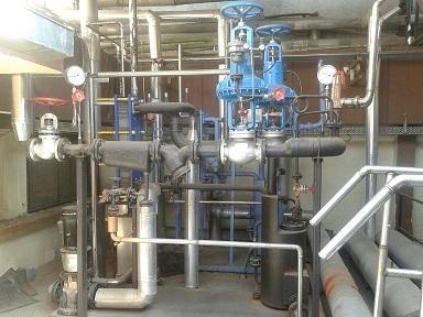 3. Installation of Packaged Plant Room System (PPRS) to supply hot water in place of Direct heating for UHT Section.