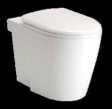 SANITARYWARE Easy-clean finish, eco-friendly and