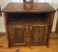 Wine Cabinet A beautiful Reclaimed Wood Wine Cabinet to add a touch of old-fashioned class