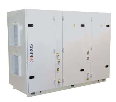 UTR Energy recovery high efficiency dehumidifiers for outdoor installation New UTR The energy recovery high efficiency dehumidifiers UTR range have been designed to grant the complete control of