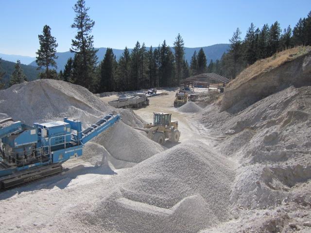 INTRODUCTION Western Canada Limestone Ltd operates a limestone mining operation located approximately 17 kilometres from downtown Kelowna, B.C. The operation produces aggregates for use in construction and landscaping.