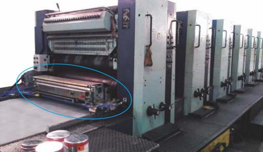 Curing system and Coating unit with Offset printing