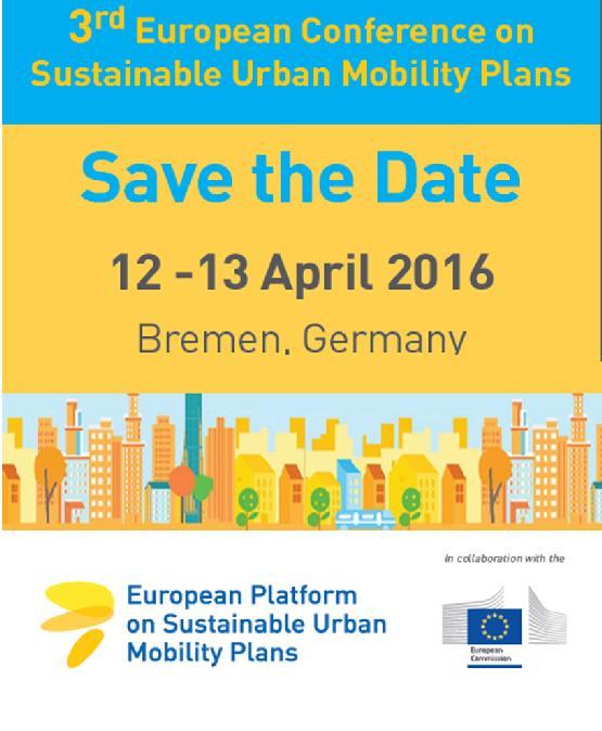 European Conference on SUMPs 12/13 April