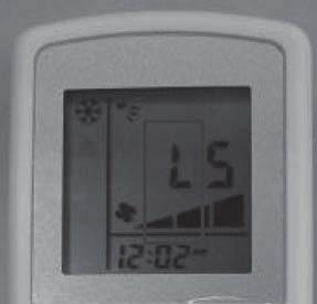 Hold down ON TIMER CANCEL or OFF TIMER CANCEL for 5 seconds until indication flashes on the remote controller temperature display section. 2.