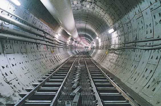 Traffic & Transportation Jubilee Line Extension Tunnel The Challenge The 2.