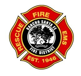 Rancho Santa Fe Fire Protection District P.O. Box 410 18027 Calle Ambiente Rancho Santa Fe California 92067-0410 Tel. (858) 756-5971 Fax (858) 756-4799 Web Site: www.rsf-fire.