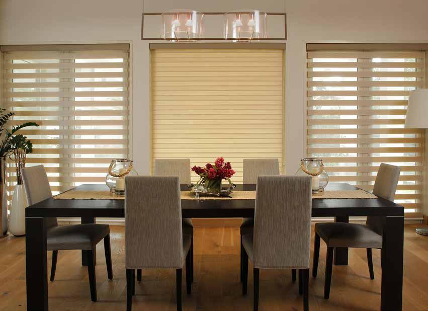 Duplex Blinds Stylish and simple to use, the Duplex