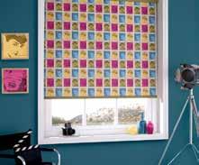 poles and eyelets, our roller blinds