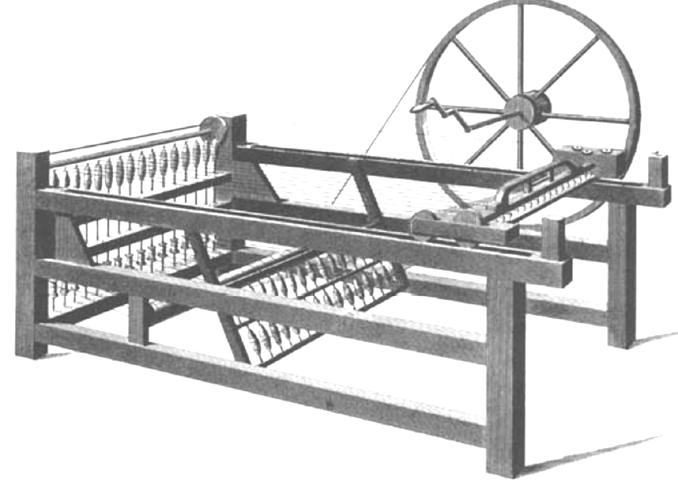 James Hargreaves: The Spinning Jenny 1764 In 1764 Hargreaves built what became known as the Spinning- Jenny. The machine used eight spindles onto which the thread was spun.