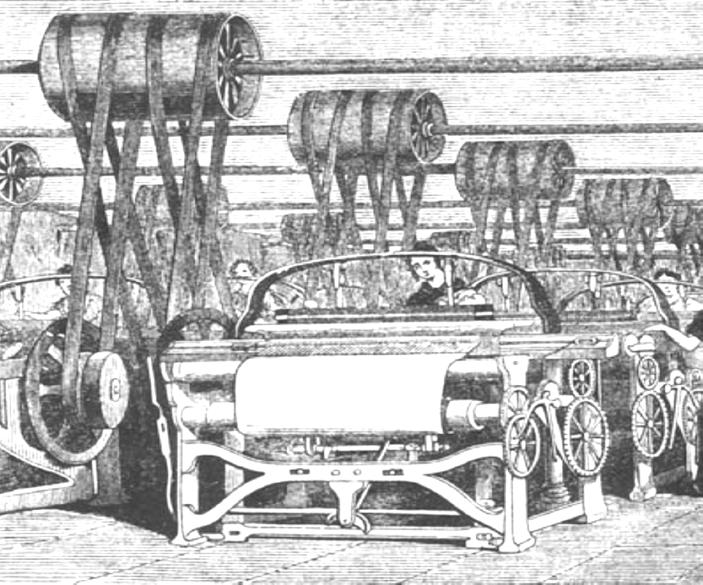 Edmund Cartwright: The Power Loom, 1784 Edmund Cartwright was the inventor of the power loom.